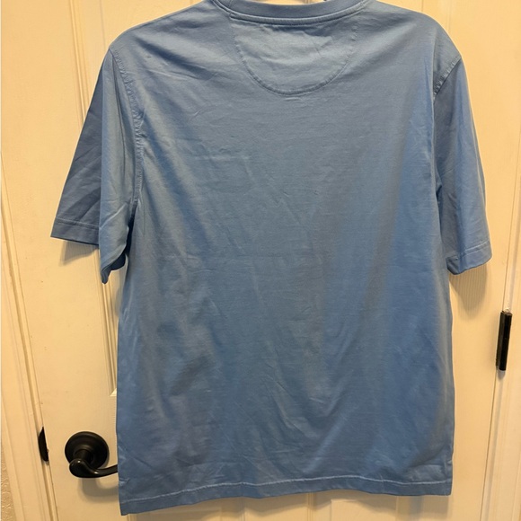 Greg Norman Collection Light Blue Short Sleeve Tee - Picture 2 of 4